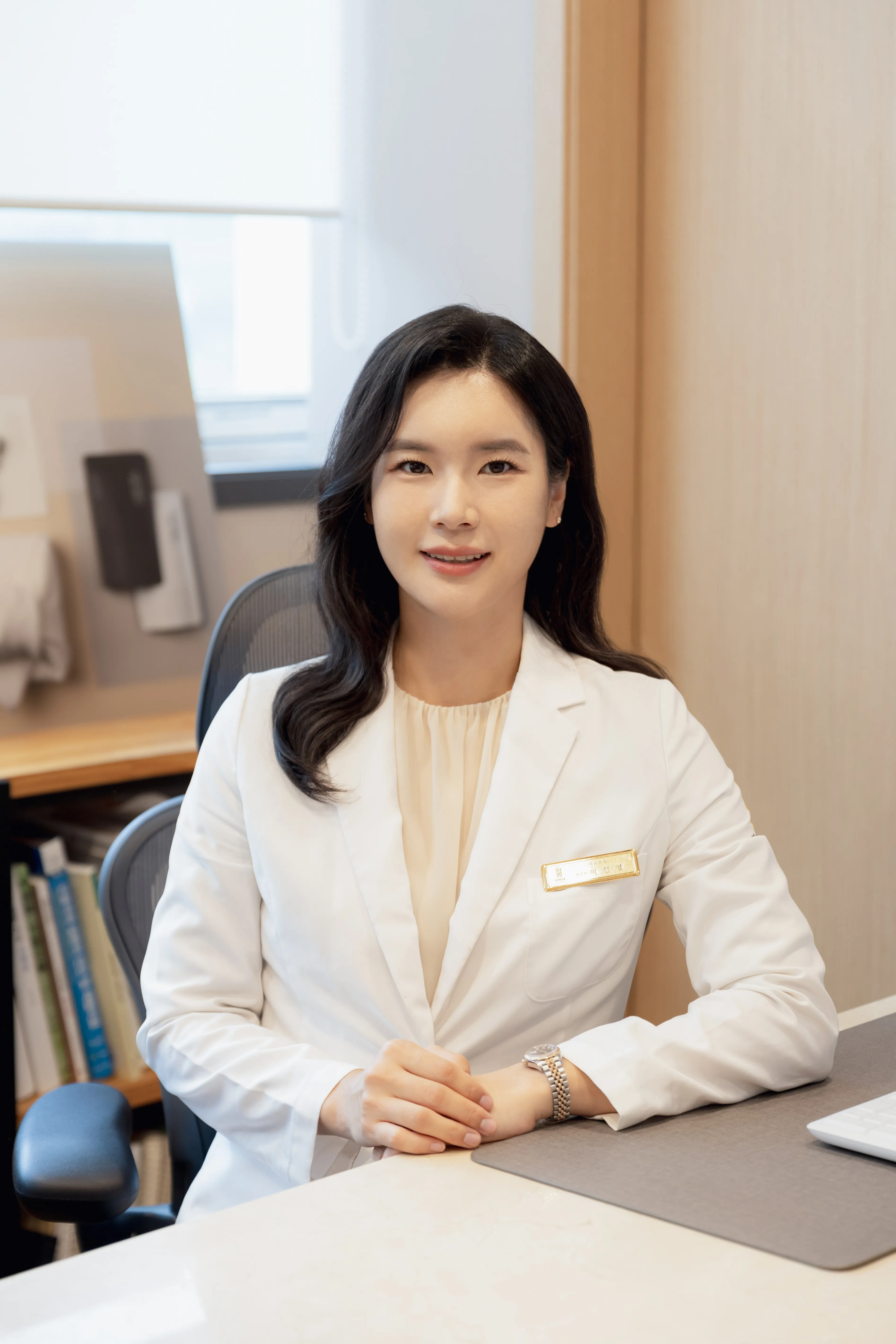 진료실의 이선영 대표원장